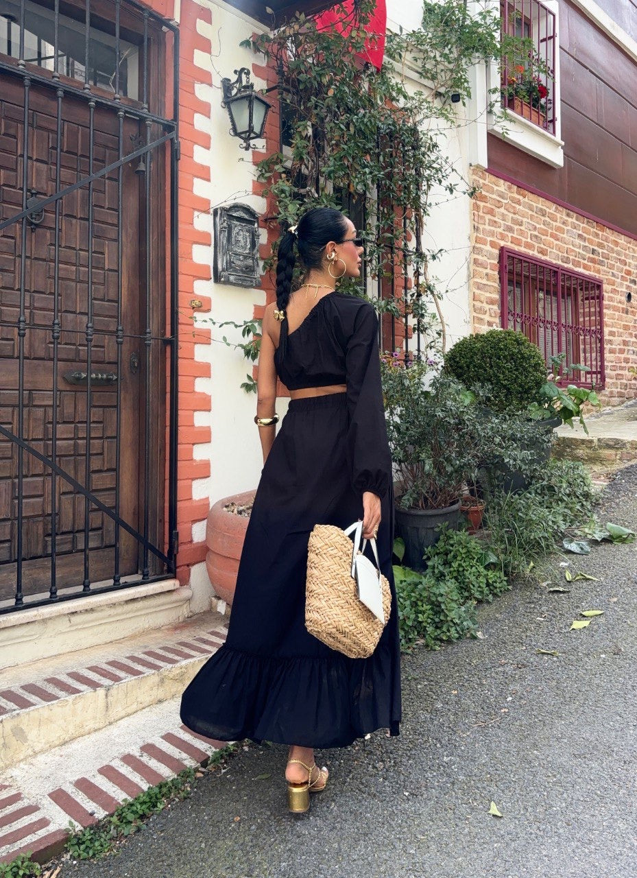 Flare skirt set