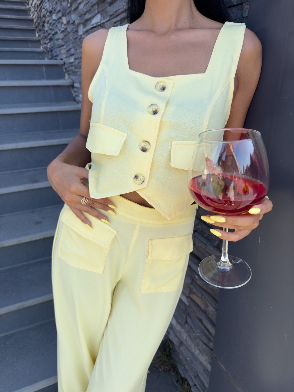 Sleeveless set