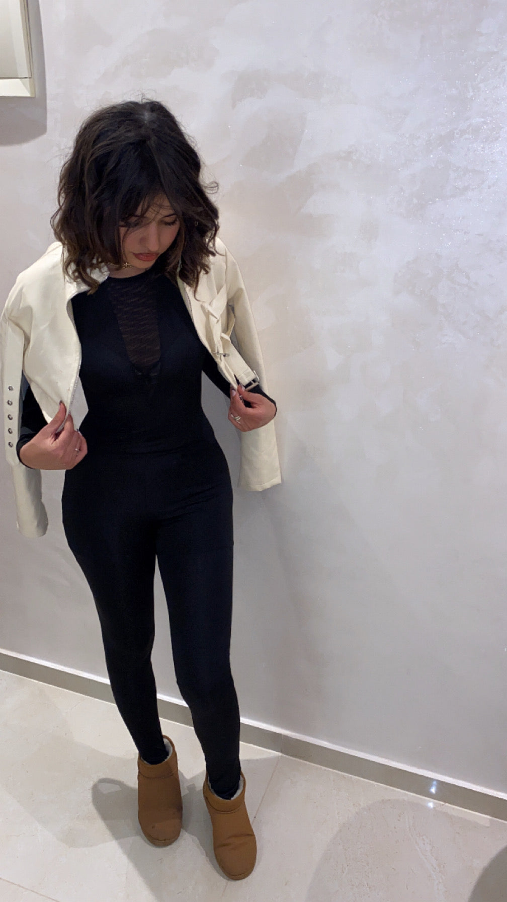 Stretch sexy jumpsuit