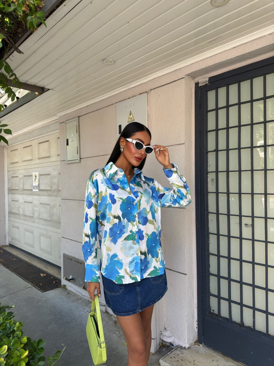 Satin shirt