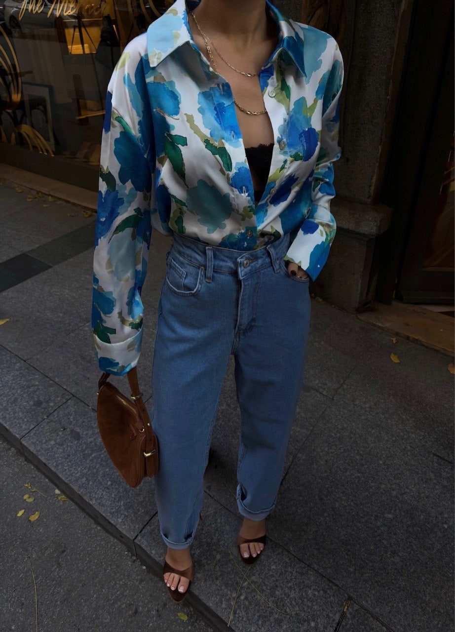 Satin shirt