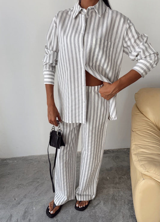 Linen stripped set