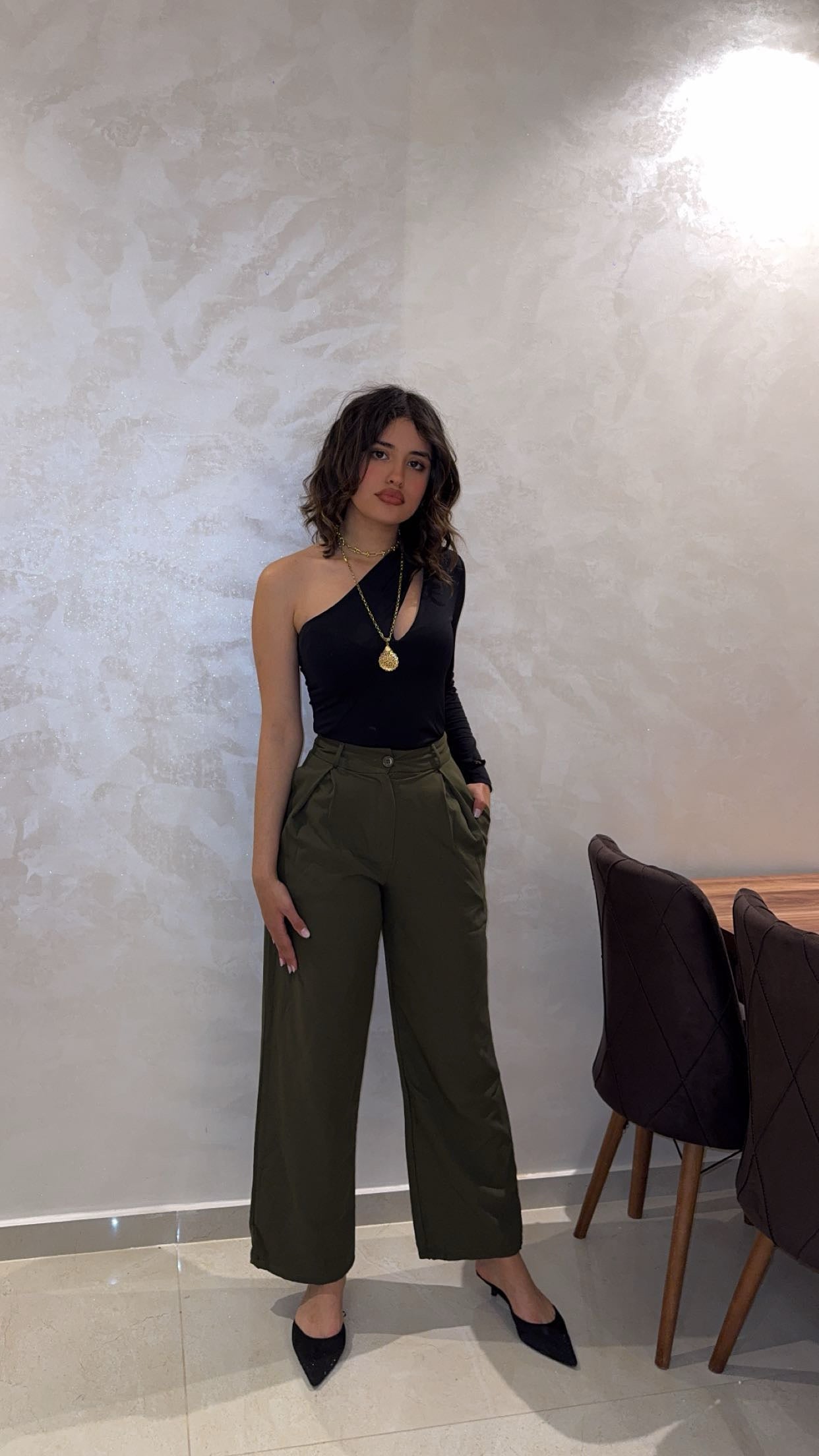 High waist pants