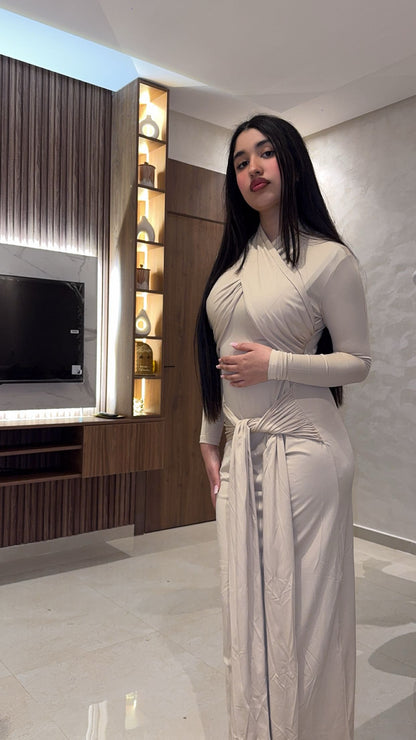 Scuba long dress