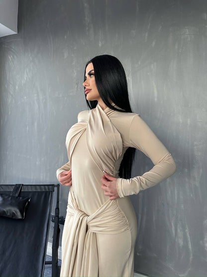 Scuba long dress