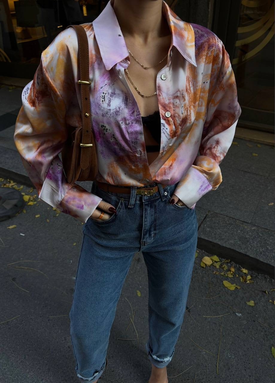 Satin shirt