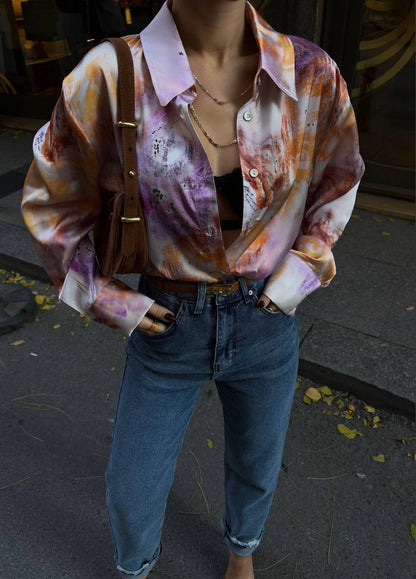 Satin shirt