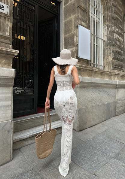 Fish form dress
