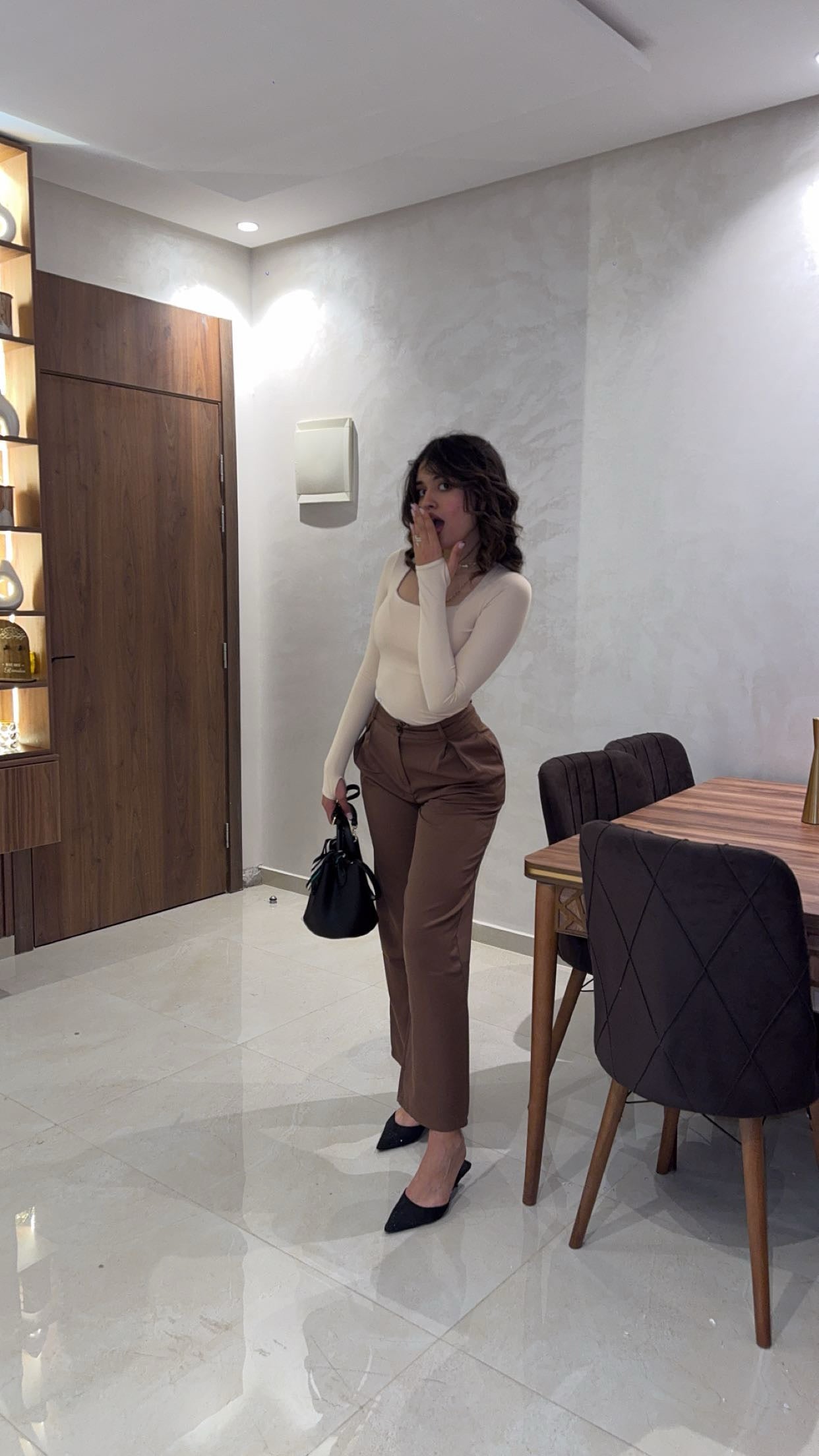 High waist pants