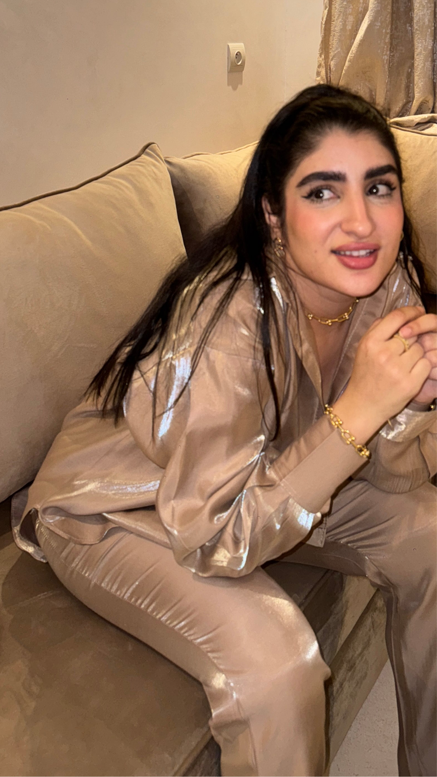 Satin set