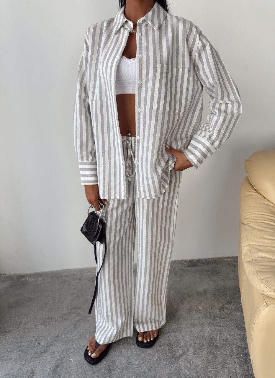 Linen stripped set