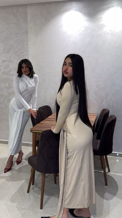 Scuba long dress