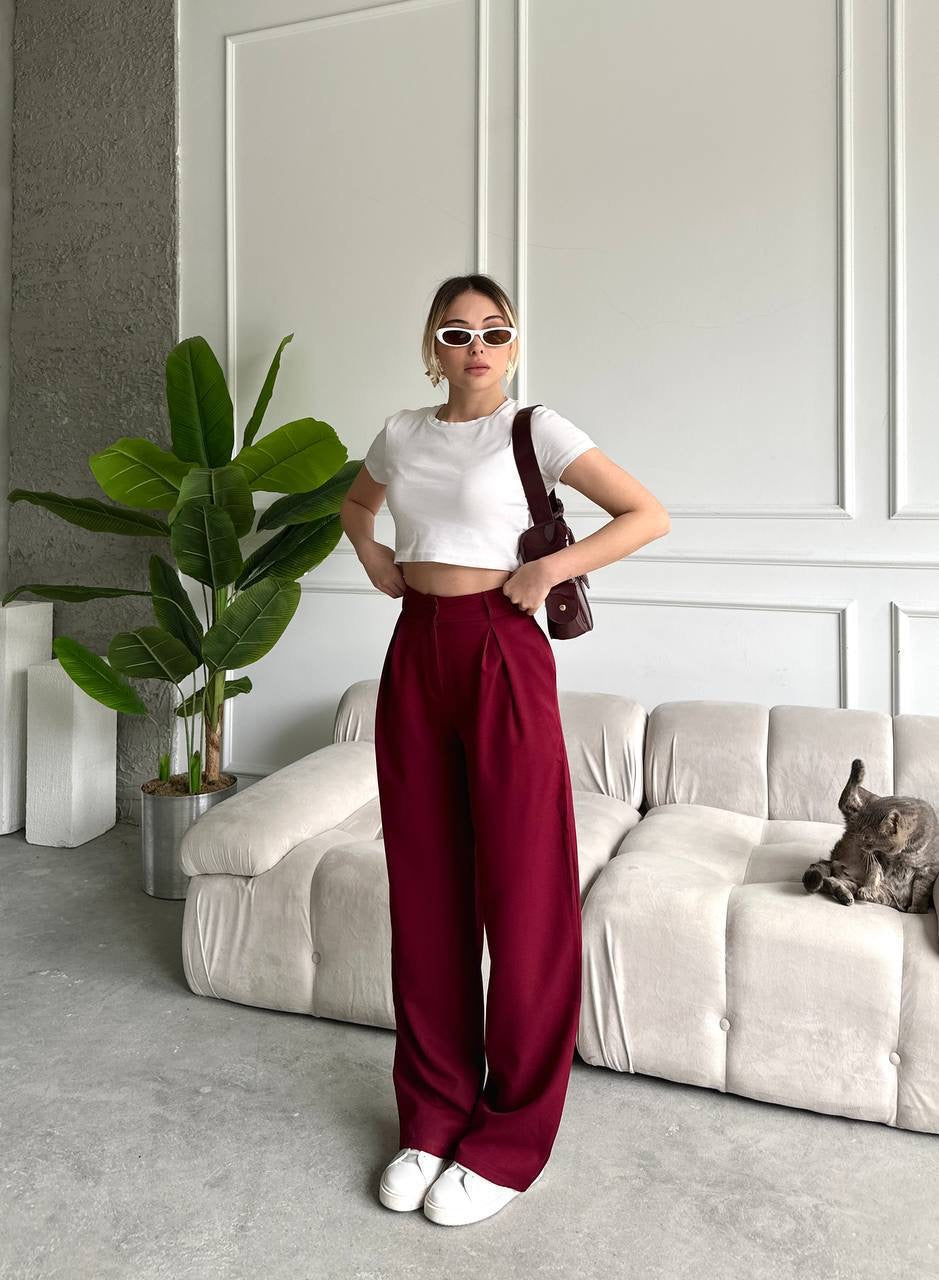 High waist pants