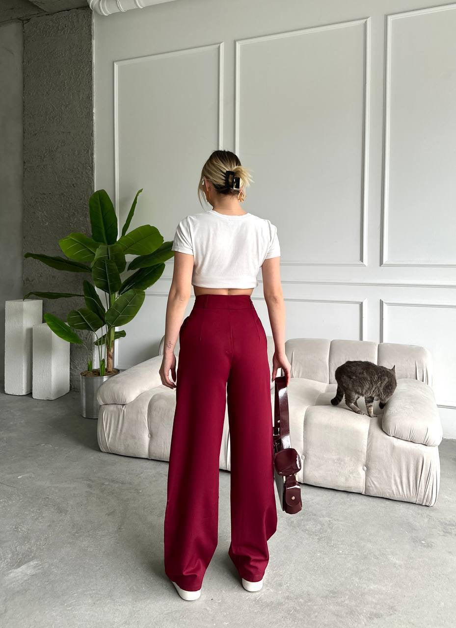 High waist pants